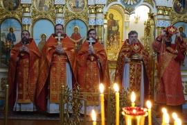 Божественная литургия в Верхотурском Свято-Покровском женском монастыре