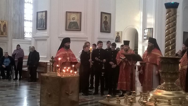 Панихида в День Новомучеников и Исповедников Российских