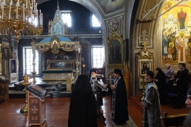 Мариино стояние в Свято-Николаевском Верхотурском мужском монастыре