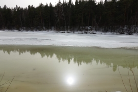 Пробуждение. Река Тура освобождается ото льда.