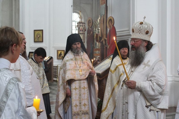 В Свято-Николаевском монастыре молитвенно почтили  20 дней со дня кончины наместника игумена Лавра (Короткова)