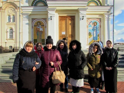 Экскурсия *Верхотурские святые* организована в Свято-Николаевском монастыре для студентов Верхотурского филиала ВТМТ