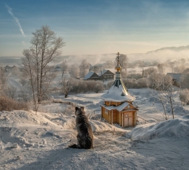 Настоящая русская зима – это вот что…