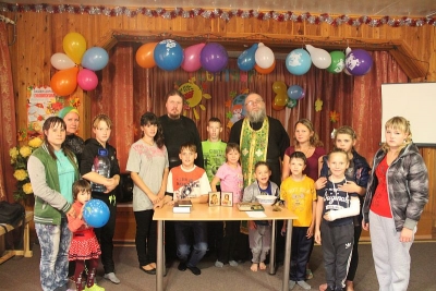 В Верхотурском детском доме был отслужен молебен перед началом учебного года