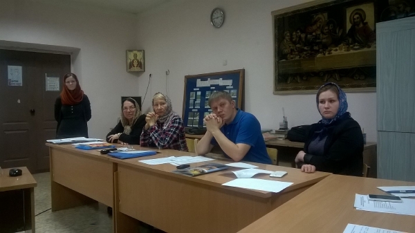 На базе Духовного училища состоялось очередное заседание Общества православных педагогов