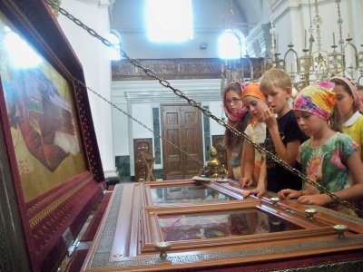 Экскурсии по святым местам для Православной смены в детском оздоровительном лагере на Актае