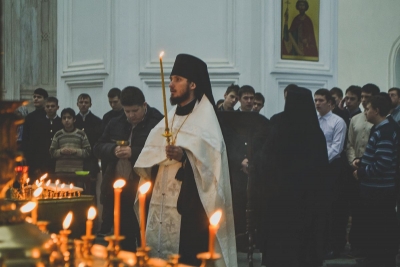 В Свято-Николаевском монастыре отслужили панихиду по Патриарху Алексию II