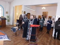 Молебен с чтением Акафиста перед иконой *Неупиваемая Чаша* отслужен в храме *Живоносный Источник* на Актае
