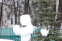 Скульптуры матушки-зимы