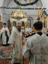 Всенощное бдение в Свято - Покровском женском монастыре.