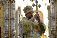 Архиерейская божественная литургия во главе с епископом Нижнетагильским и Невьянским Мелитоном