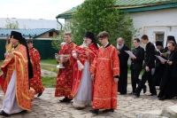 Отдание праздника Пасхи. Крестный ход.