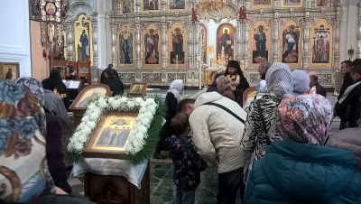 Вознесение Господне в Свято-Николаевском монастыре