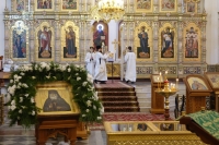 Божественная литургия в день памяти преподобноисповедника Иоанна Кевролетина
