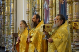 Божественная литургия в неделю 27-ю по Пятидесятнице