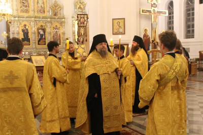Всенощное бдение в Свято-Николаевском монастыре