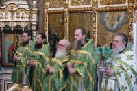 Божественна литургия в день памяим преподобного Арефы Верхотурского