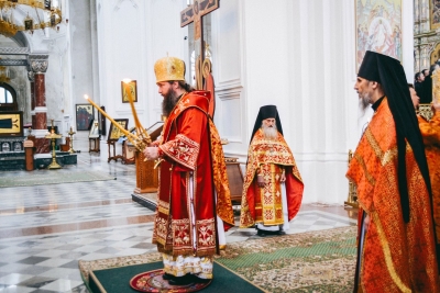 В день мучеников Флора и Лавра Свято-Николаевский монастырь встретил епископа Среднеуральского Евгения (Кульберга)