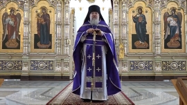 Проповедь игумена Иеронима на празднование изнесения Честны́х Древ Животворящего Креста Господня