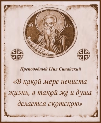 Преподобный Нил Синайский