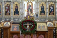 Божественная литургия в крестопоклонную неделю