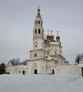 Великое повечерие с каноном преподобного Андрея Критскогов в Свято-Троицком соборе Верхотурского кремля