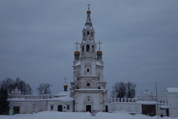 Божественная литургия и великое освящение воды в Верхотурском Свято-Троицком соборе