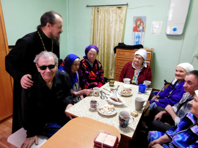 Посещение Дома-интерната для инвалидов и престарелых