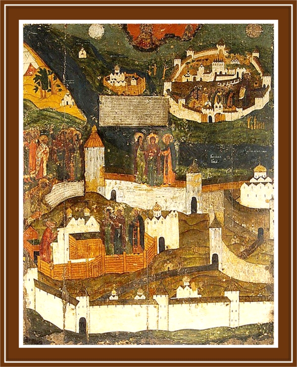 Икона Богородицы Псково-Покровская