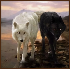 Два волка. Притча.