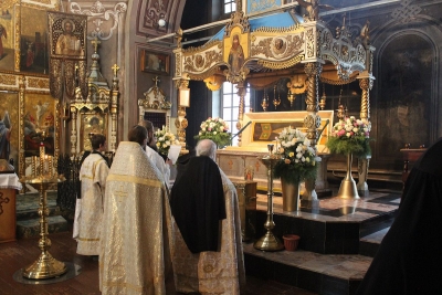 28 мая в Преображенском соборе почтили память преподобного Арефы Верхотурского