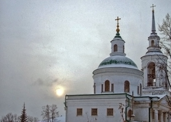 Великое повечерие с каноном преподобного Андрея Критского в Преображенской соборе Свято-Николаевского Верхотурского мужского монастыря