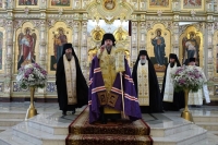 Возвращение на святую землю праведного Симеона