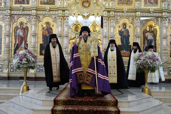Возвращение на святую землю праведного Симеона