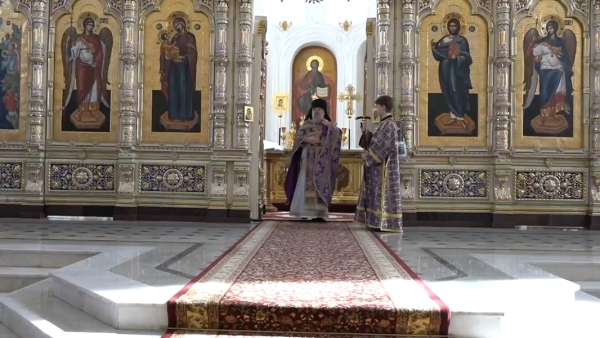 Проповедь игумена Иеронима в пятую неделю Великого поста