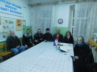 Еженедельно для трудников Свято-Николаевского монастыря проводятся катехизические беседы