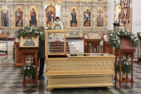 Божественная литургия в День памяти преставления преподобноисповедника Иоанна Верхотурского