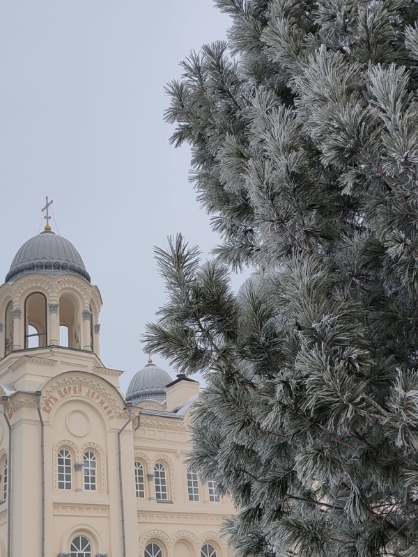 Зимний туман над Верхотурьем