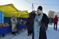 Освящение щедрой Рождественской ярмарки в Святочные дни.