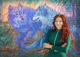 Выставка сибирской художницы в Верхотурье