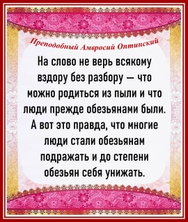 Преподобный Амвросий  Оптинский