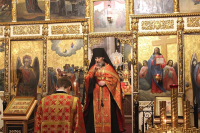 Память святой Екатерины: богослужение в Преображенской церкви