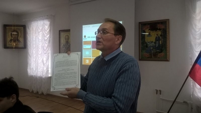 Встреча в Свято-Николаевском монастыре с миссионером Владимиром Елсуковым