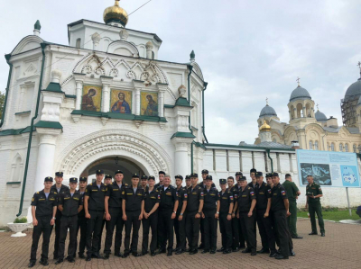 Курсанты Нахимовского военно-морского училища посетили Верхотурье