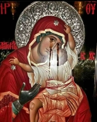 Истории из жизни. Божия Матерь плачет