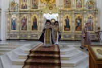 Божественная литургия в неделю 4-ю Великого поста