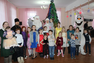 Рождественский праздник в Воскресной школе *Росинка* в Актайском скиту
