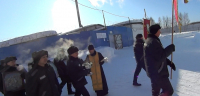 Молебен и Крестный ход в ИК* 53 23.02.21г.