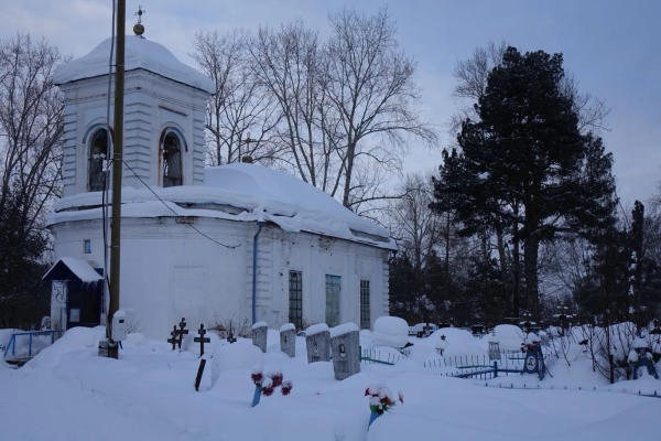 Великое повечерие с каноном преподобного Андрея Критского в старой Верхотурской Успенской церкви