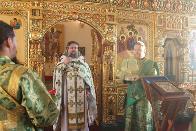 День памяти святого апостола Андрея Первозванного отметили в отремонтированном храме.